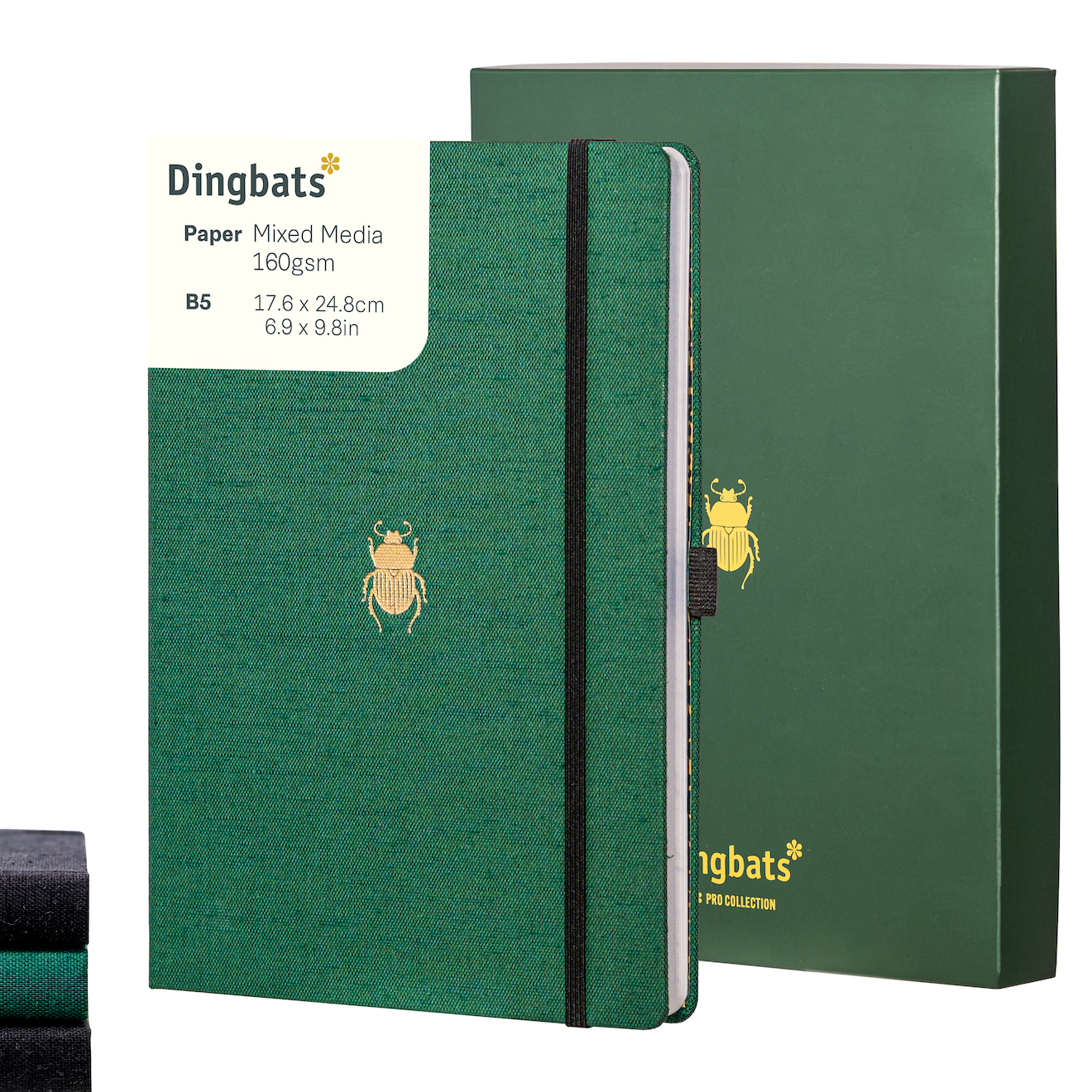 Green & Gold Beetle B5 (17.6 x 24.8 cm) with Gift Box