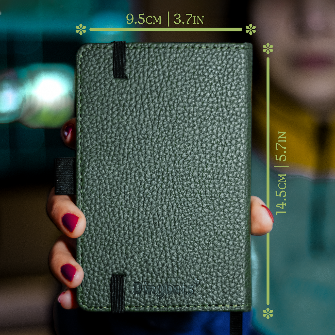 Green Deer A6 (9.5 x 14.5 cm)