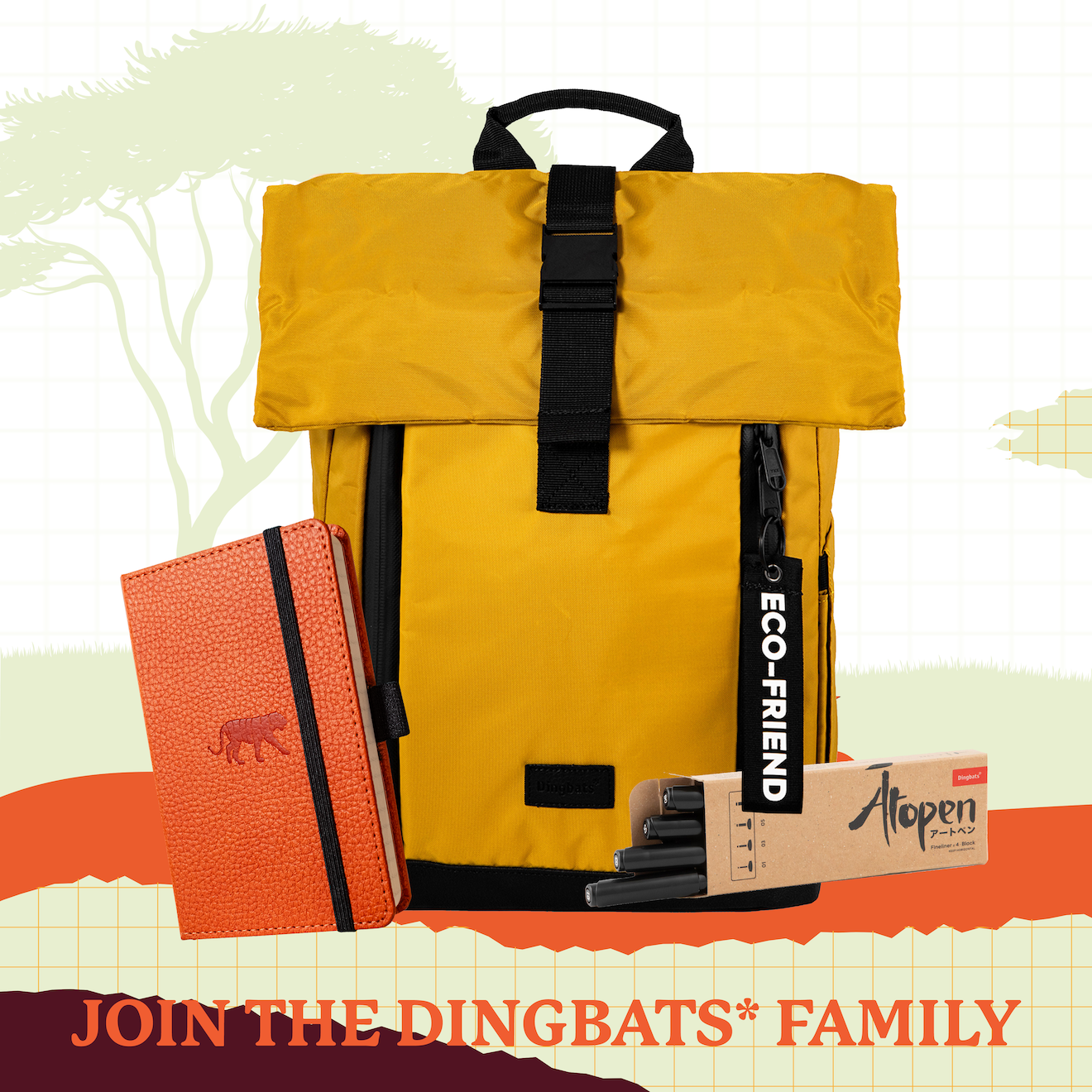 Orange Tiger A6 (9.5 x 14.5 cm)