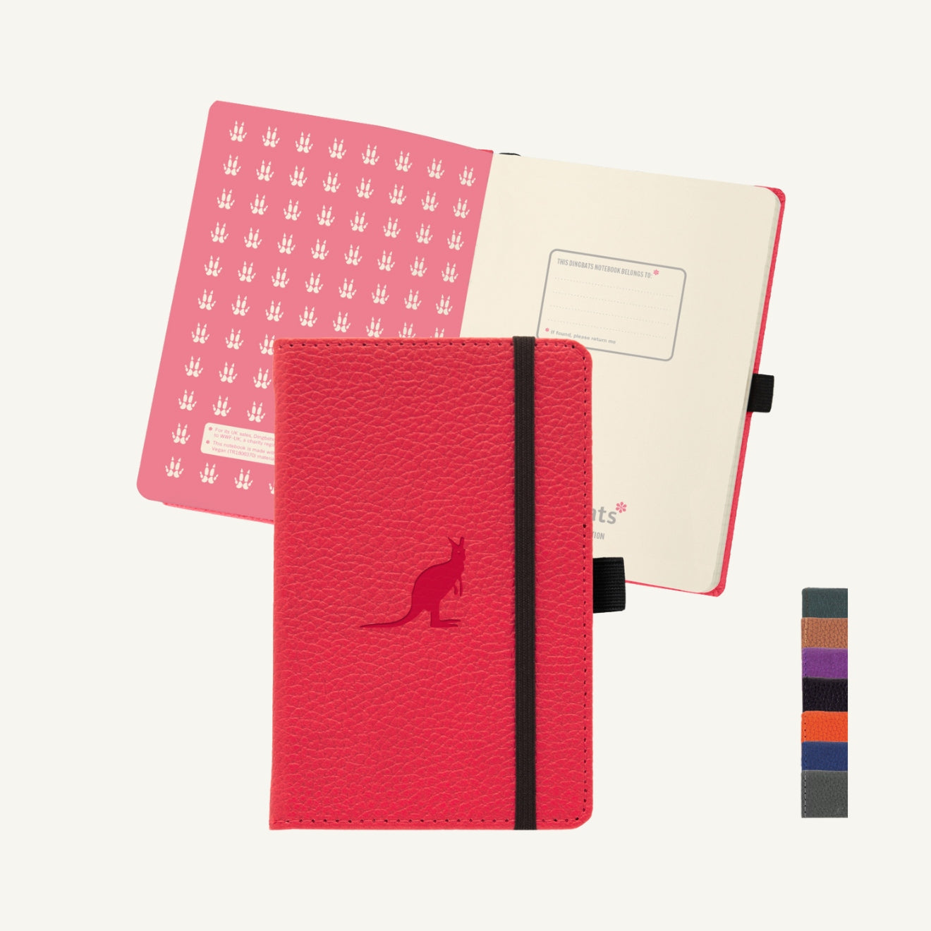 Red Kangaroo A6 (9.5 x 14.5 cm)