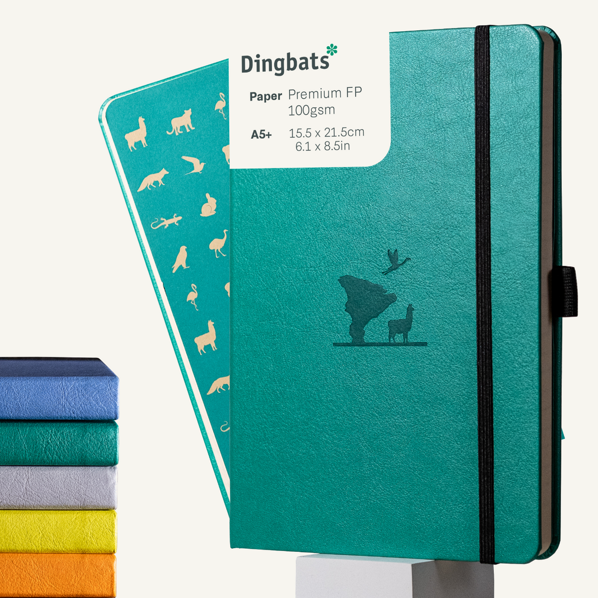 Eco Bullet Journal | A5+ Earth Notebook | Dingbats